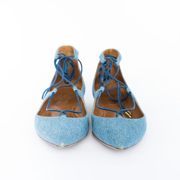 Aquazzura Christy Flats- Size 36.5 - Picture 4 of 7